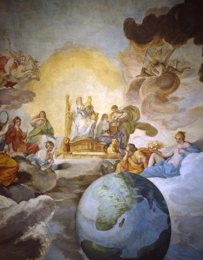 Alegoría de la Sabiduría Divina de Andrea Sacchi